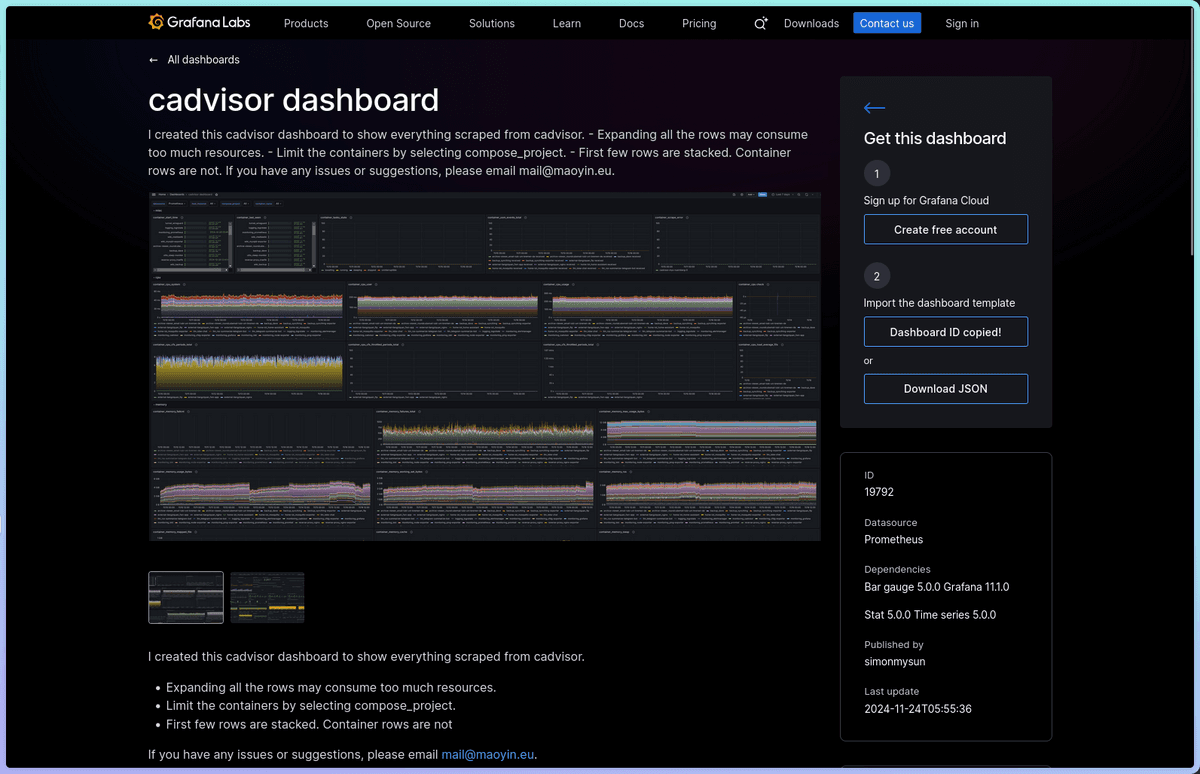 grafana cadvisor dashboard.png
